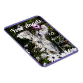 Je engelen zijn altijd bij je bloemenbloem magneet (Rechterzijde)