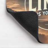 Je enige beperking is je geest - Motivatie Muismat (Hoek)