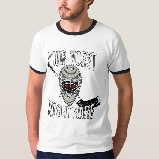 Je ergste nachtmerrie - Hockey T-shirt (Voorkant)