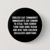 Je ergste nachtmerrie ronde button 5,7 cm (Voorkant)