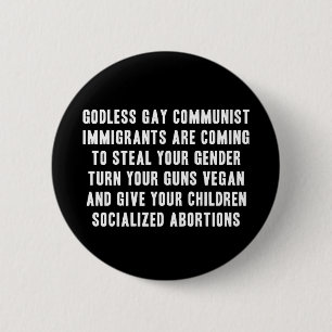 Je ergste nachtmerrie ronde button 5,7 cm