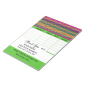 Je factuur notitieblok (Schuin)