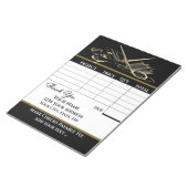 Je factuur notitieblok (Schuin)