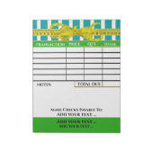 Je factuur-Notitieblok Notitieblok (Linkerzijde)