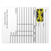 Je factuur-Notitieblok Notitieblok (Voorkant)