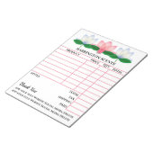 Je factuur-Notitieblok Notitieblok (Schuin)