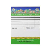 Je factuur-Notitieblok Notitieblok (Linkerzijde)