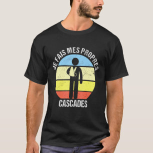 Je fais Mes Ewn Cascades Bon Recovery Broken Arm T-shirt