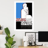 Je familie heeft bescherming nodig tegen zigeuners poster (Thuiskantoor)