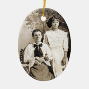Je familie Heirloom Keramisch Ornament