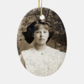 Je familie Heirloom Keramisch Ornament (Achterkant)