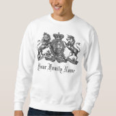 Je familienaam  Crest Sweatshirt (Voorkant)
