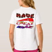 Je familieportret heeft een geweldige dag (Achterkant)