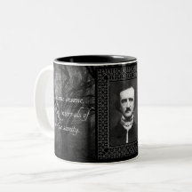 Je Fave Edgar Allen Poe citeert Creepy Vintage