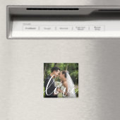 Je favoriete bruiloft fotoscriptliefde magneet (Insitu (Vaatwasser))
