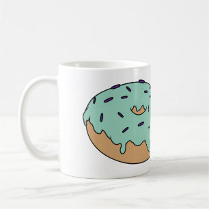 je favoriete donut met sprinkles koffiemok