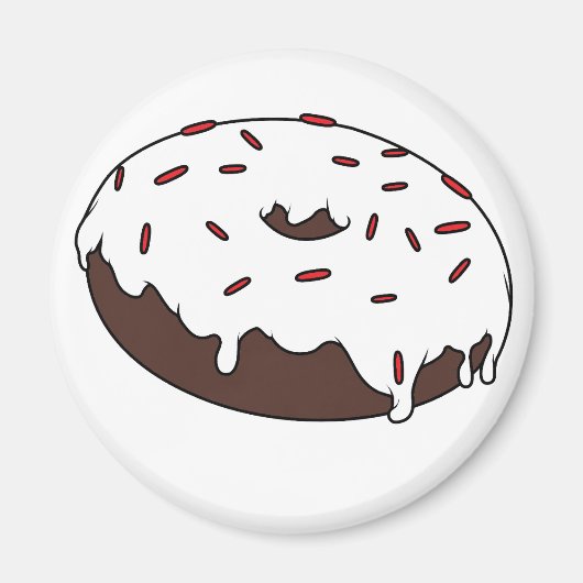  je favoriete donut met sprinkles magneet (Voorkant)