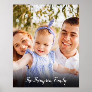 Je favoriete familiefoto poster