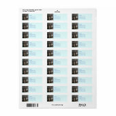 Je favoriete foto-Adresetiketten Etiket (Full Sheet)