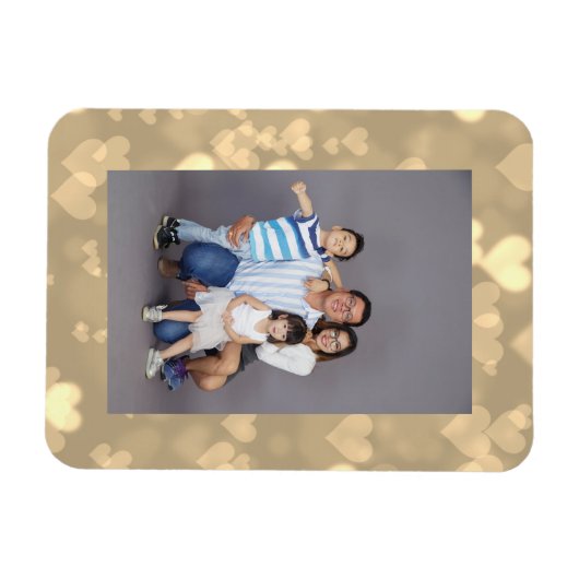 Je favoriete foto Bokeh-Lijst Magneet (Horizontaal)