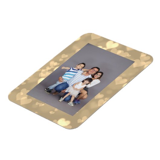 Je favoriete foto Bokeh-Lijst Magneet (Linkerzijde)