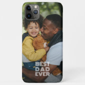 Je favoriete foto en beste papa ooit sms'en Case-Mate iPhone case (Achterkant)