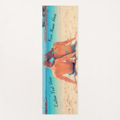 Je favoriete foto Yoga Mat met aangepaste tekstnaa (Voorkant)