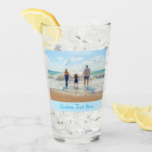 Je favoriete fotoglas cadeau met aangepaste tekst glas