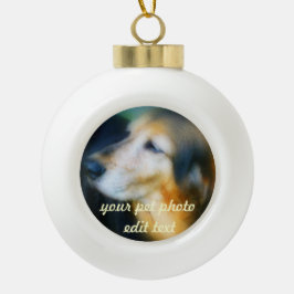 Je favoriete kerstbal-kerstbal keramische bal ornament