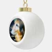 Je favoriete kerstbal-kerstbal keramische bal ornament (Rechts)