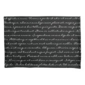 Je favoriete lied of andere tekst kussensloop (Voorkant)