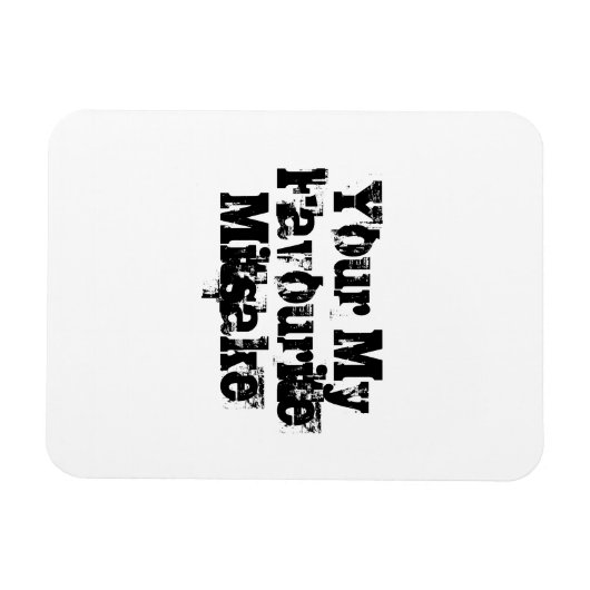 Je favoriete Mitsjoet Magneet (Horizontaal)