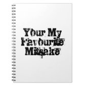 Je favoriete Mitsjoet Notitieboek (Voorkant)