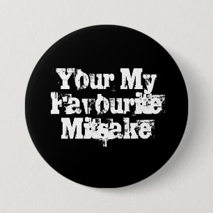 Je favoriete Mitsjoet Ronde Button 7,6 Cm