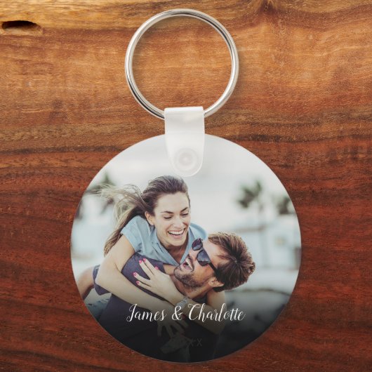 Je favoriete paar foto sleutelhanger (Voorkant)