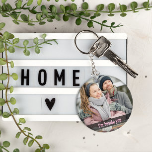 Je favoriete persoonlijke foto-Sleutelhanger Sleutelhanger