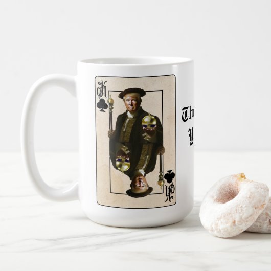 Je favoriete president koffiemok (Met donut)