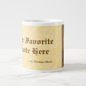 Je favoriete St. Thomas meer citaat Grote Koffiekop (Voorkant)