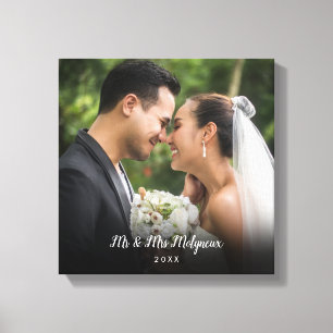 Je favoriete trouwfoto canvas afdruk