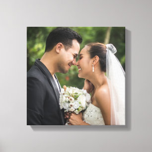 Je favoriete trouwfoto canvas afdruk