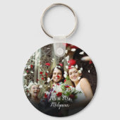 Je favoriete trouwfoto sleutelhanger (Achterkant)
