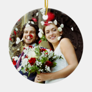 Je favoriete trouwfoto's keramisch ornament