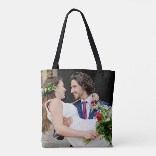 Je favoriete trouwfoto's tote bag (Achterkant)