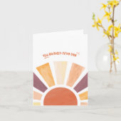 Je fleurt elke dag zon Kaart (Gele Bloem)