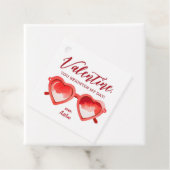 Je fleurt mijn zonnebril Valentijnse  Bedankjes Labels (In situ)