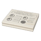 Je Focus Trainen | Doel Uur Ingesteld Rubberstempel (Stempel)