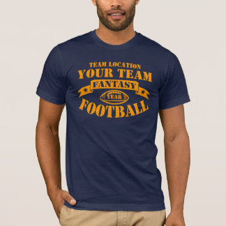 JE FOOTBALL VOOR TEAM FANTASY JAAR T-SHIRT