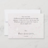 Je foto bedankt je handschrift Landschap (Achterkant)