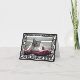 Je foto-bruiloft bedankt Zwarte en Witte Kunst