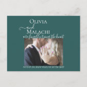 Je foto eindelijk het vastbinden van de knoop Verl Aankondigingskaart (Voorkant)